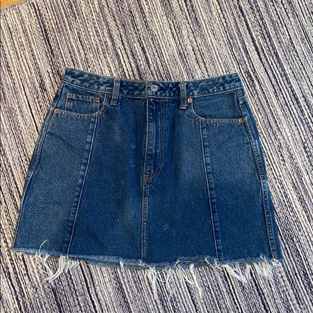 Abercrombie and Fitch Jean Skirt